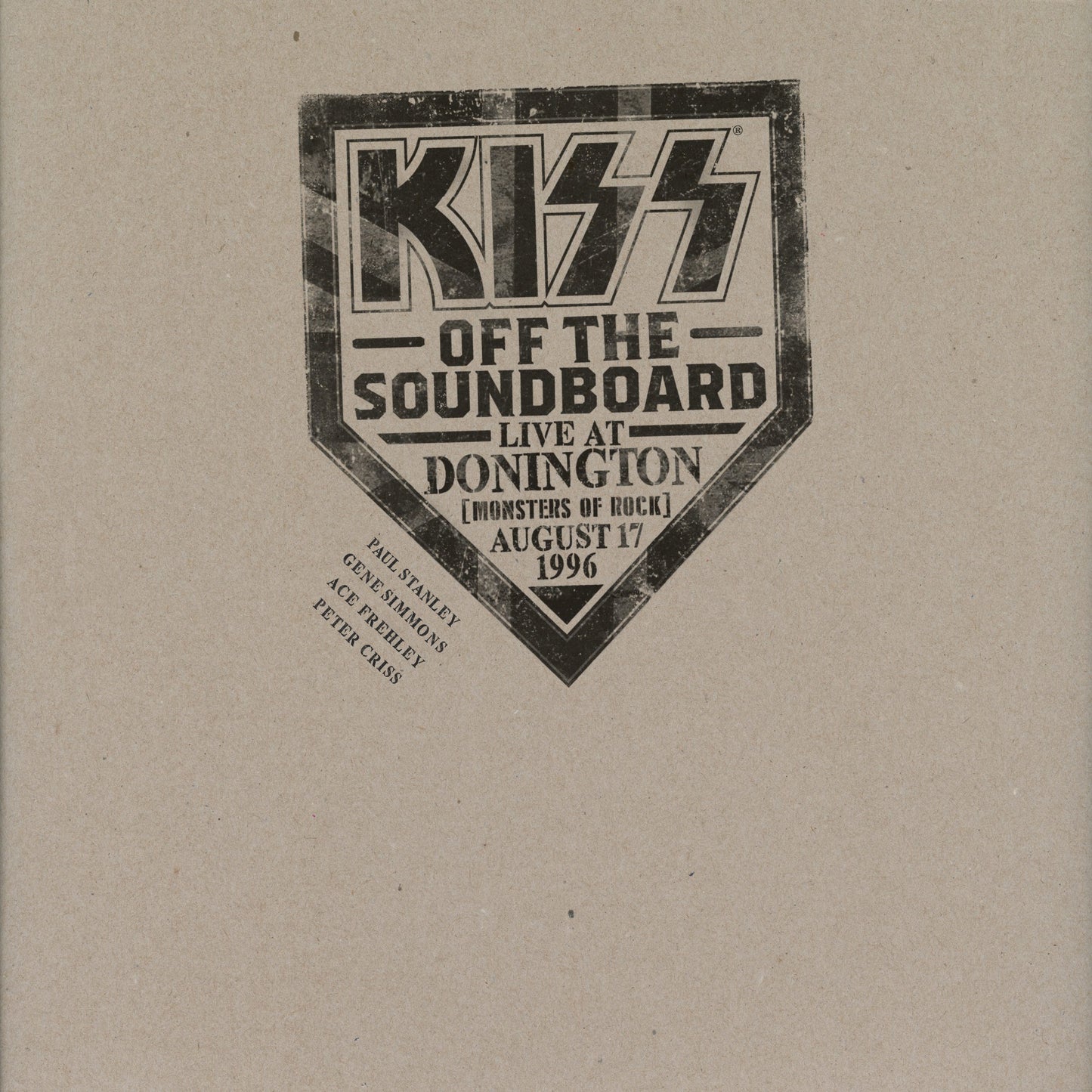Kiss LP - Off The Soundboard: Live At Donington 1996