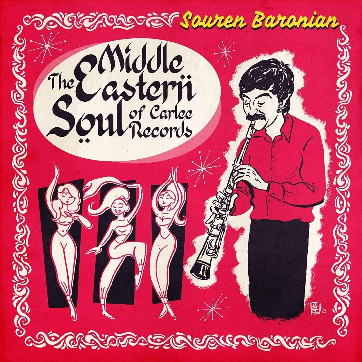 Souren Baronian LP - The Middle Eastern Soul Of Carlee Records