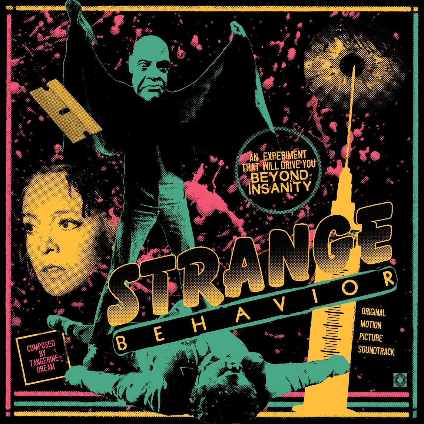 Tangerine Dream LP - Strange Behavior - Original Soundtrack