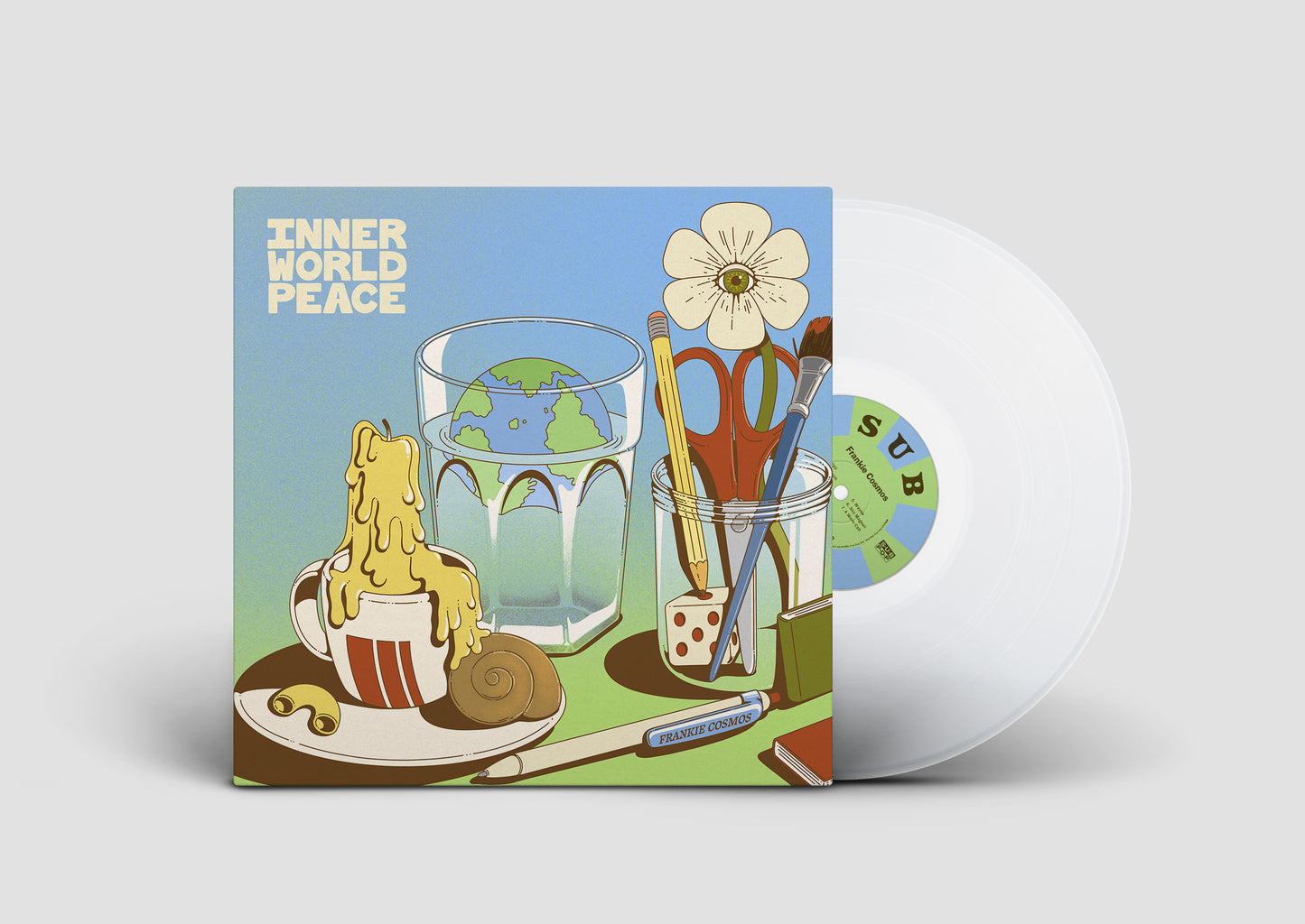 Frankie Cosmos LP - Inner World Peace (Clear Vinyl)