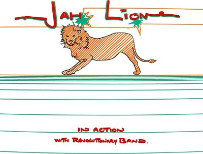 Jah Lion LP - In Action With The Revolutiona