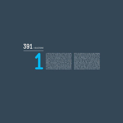 Various Artists LP - 391 | Selezione 1 | Buy Now For 24.99