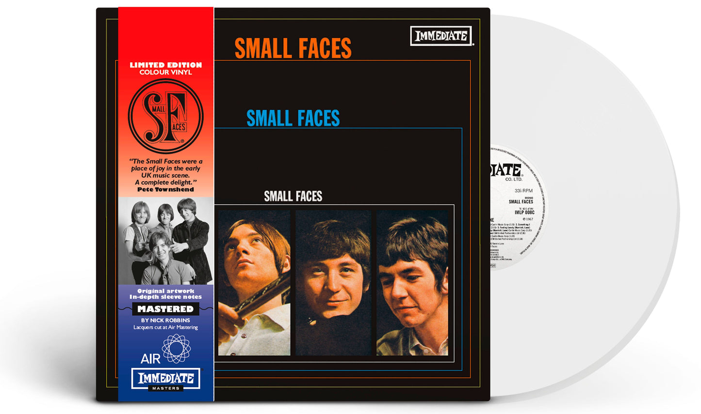 Small Faces LP - Small Faces (White Vinyl)
