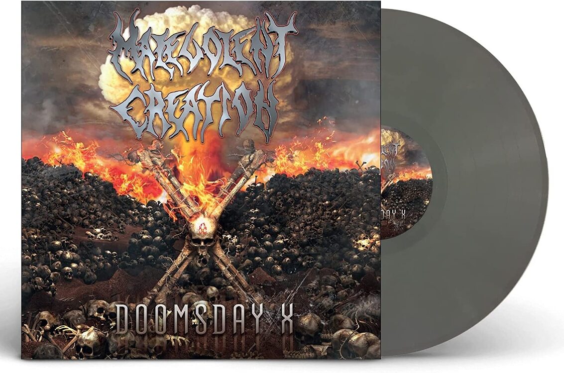 Malevolent Creation LP - Doomsday X (Grey Vinyl)