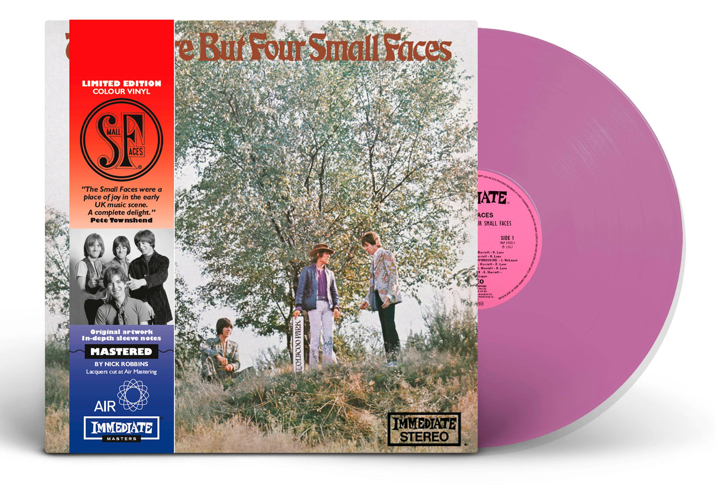 Small Faces LP - There Are But Four Small Faces (Magenta Vinyl Edition)
