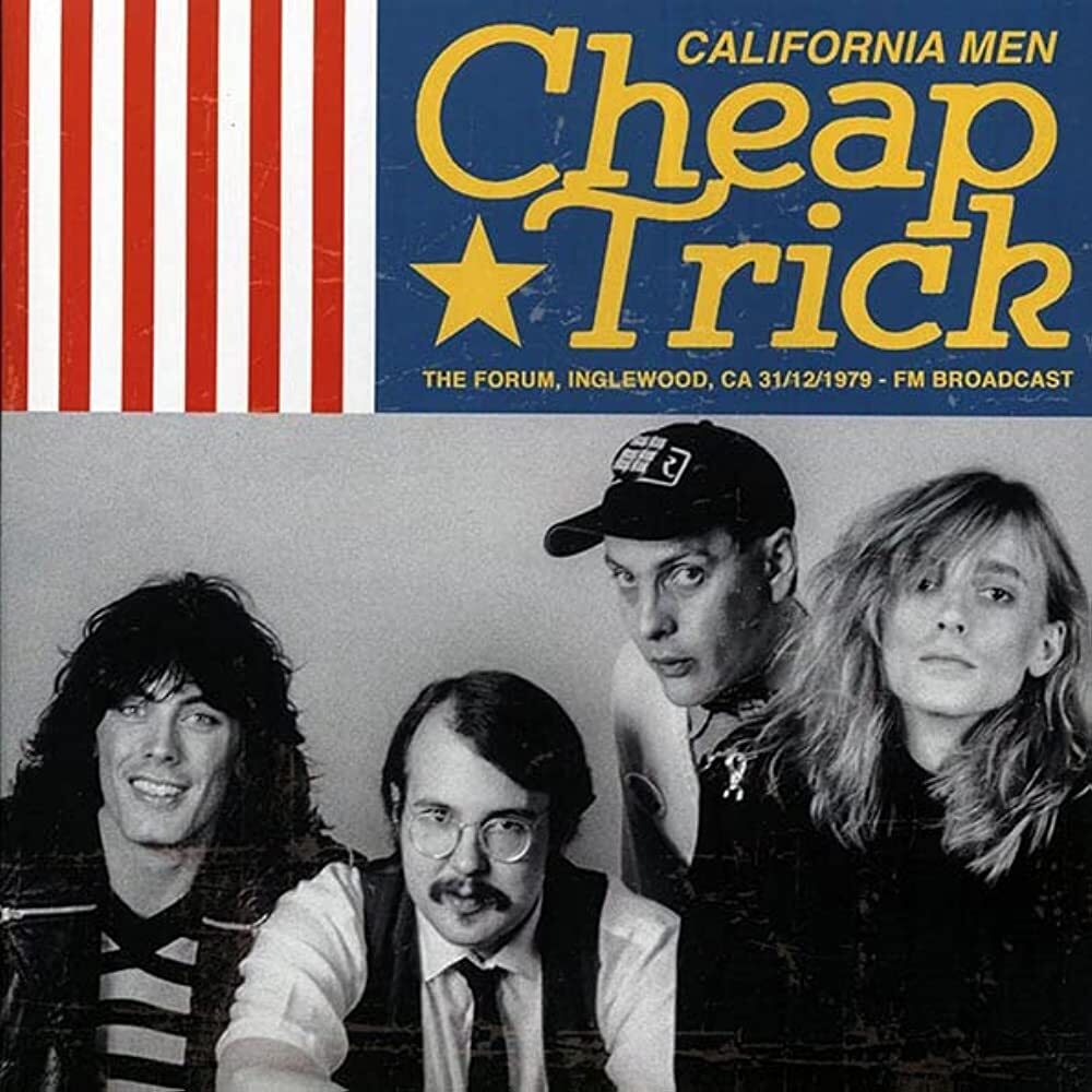 Cheap Trick LP - California Men 1979-12-31 - The Forum, Inglewood, Ca (Color Vinyl) | Buy Now For 34.99