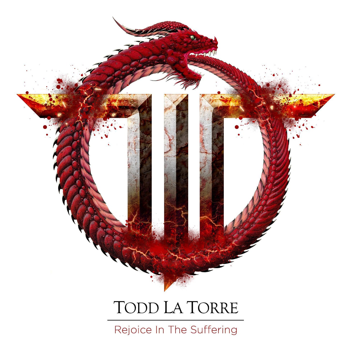 Todd La Torre LP - Rejoice In The Suffering (Red Opaque Vinyl) | Buy Now For 69.99