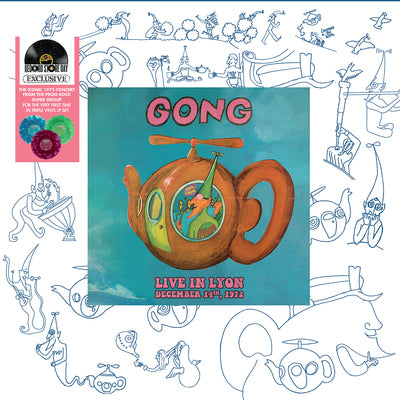 Gong LP - Live in Lyon Decembre 14Th, 1972 (RSD 2023) | Buy Now For 54.99