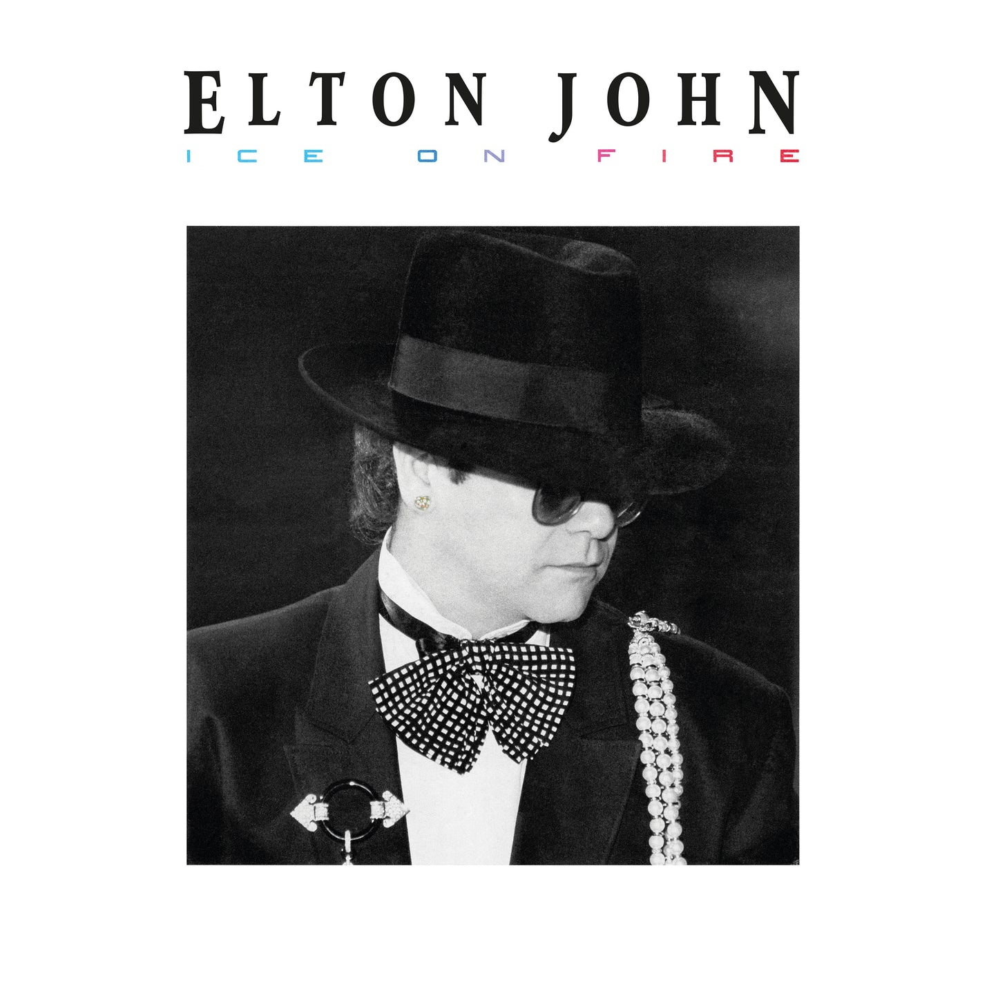 Elton John LP - Ice On Fire