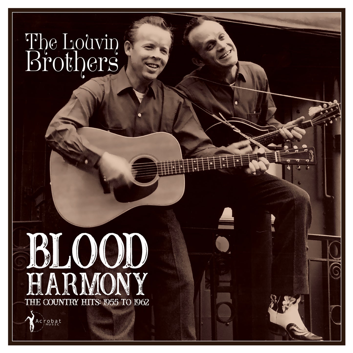 Louvin Brothers LP - Blood Harmony The Country Hits 1955-62