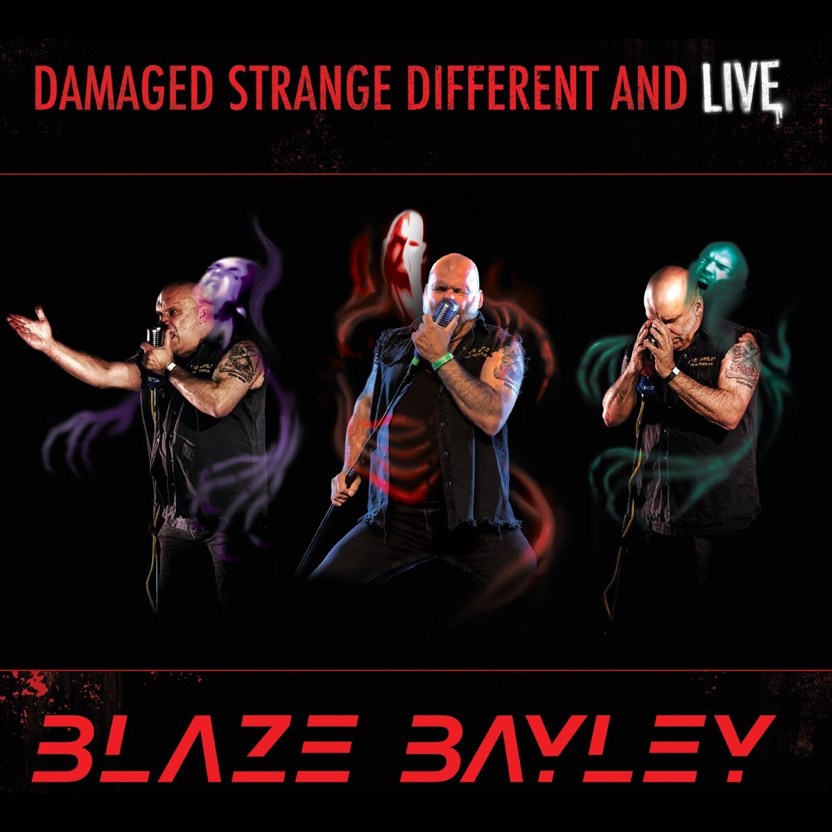 Blaze Bayley LP - Damaged Strange Different And Live | Buy Now For 29.99