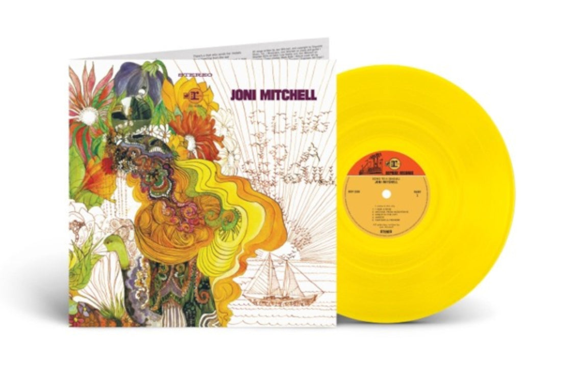 Joni Mitchell LP - Song To A Seagull (Transparent Yellow Vinyl)