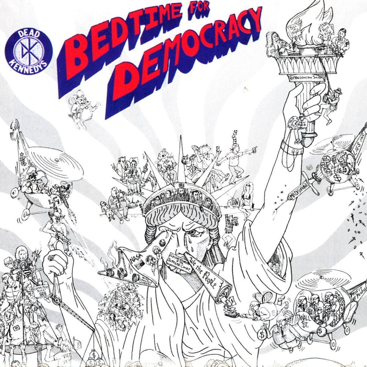 Dead Kennedys LP - Bedtime For Democracy (White Vinyl) | Buy Now For 37.99