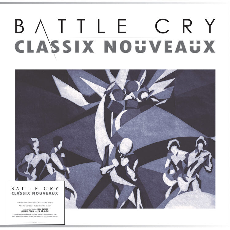 Classix Nouveaux LP - Battle Cry 12 Transparent Cry