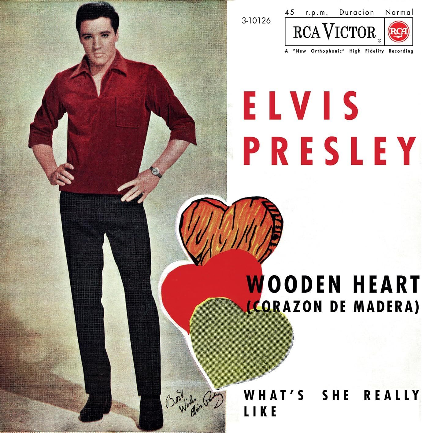 Elvis Presley LP - Ep Etranger No. 10 - Wooden Heart (Spain)