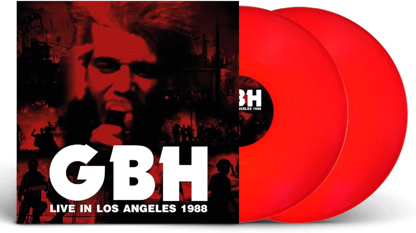 Gbh LP - Live In L.A. (Red Vinyl)