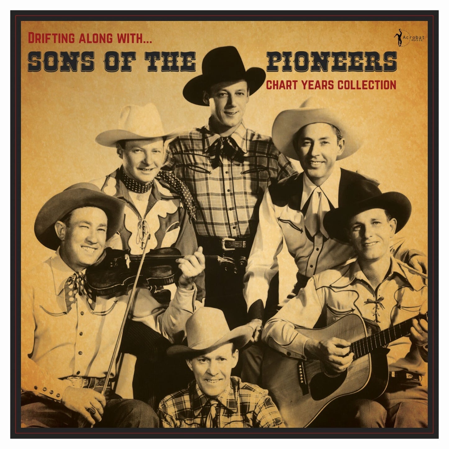 Sons Of The Pioneers LP - Drifting Along With: The Chart Years 1936-50