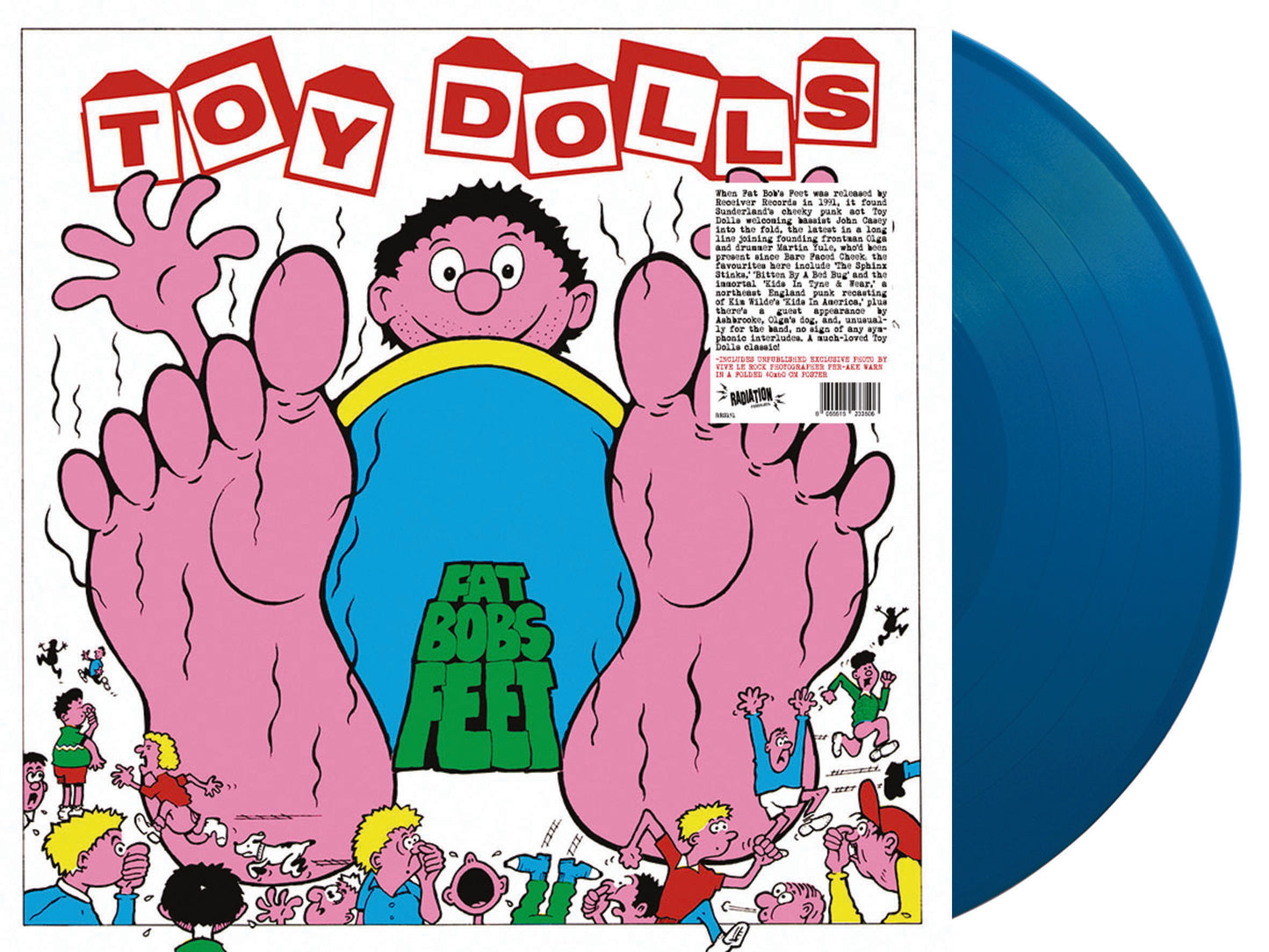 Toy Dolls LP - Fat Bobs Feet (Coloured Vinyl) (+Poster)