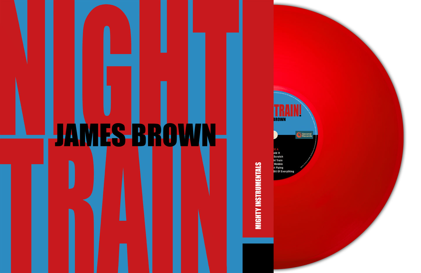 James Brown LP - Night Train (Red Vinyl)