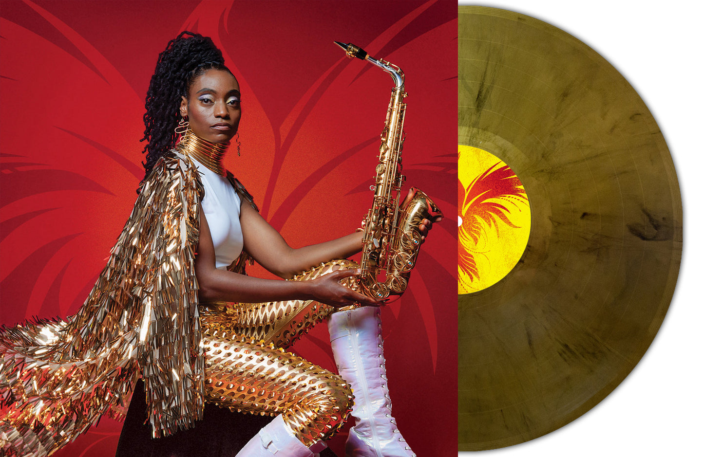 Lakecia Benjamin LP - Phoenix (Gold Marble Vinyl)