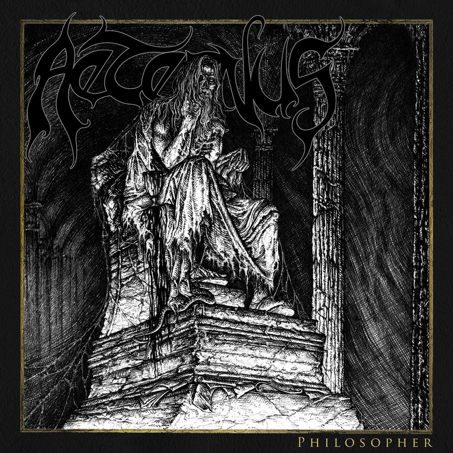 Aeternus LP - Philosopher (Gold Vinyl) | Buy Now For 39.99