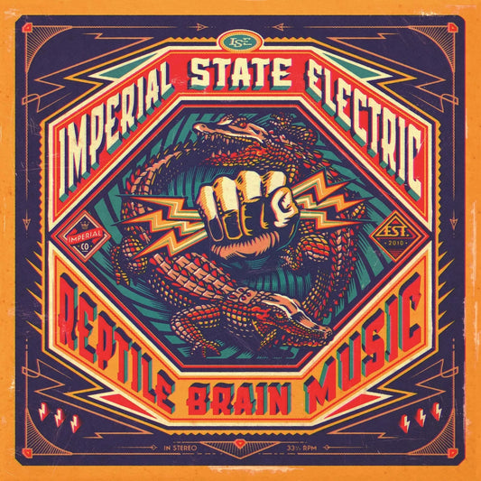 Imperial State Electric LP - Reptile Brain Music (Black Friday) (Orange Vinyl) | Buy Now For 44.99