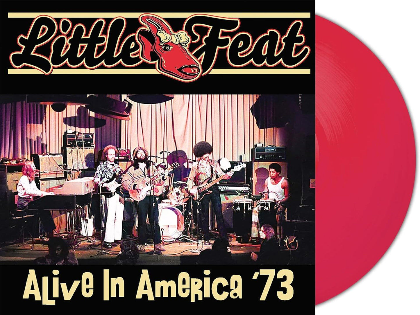 Little Feat LP - Alive In America (Coral Red Vinyl)