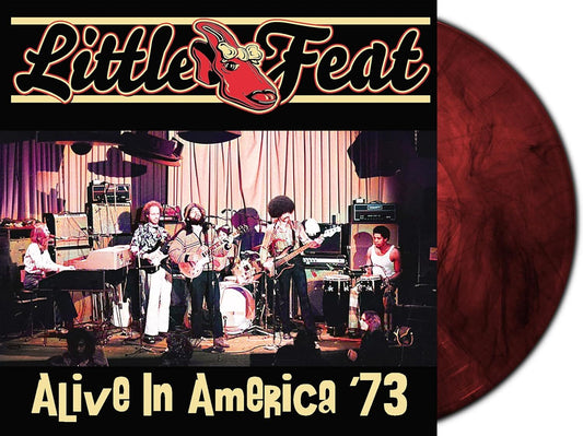 Little Feat LP - Alive In America (Red Marble Vinyl)