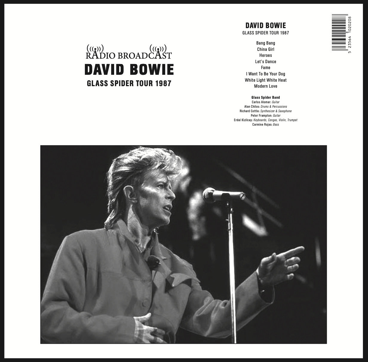 David Bowie LP - Glass Spider Tour 1987