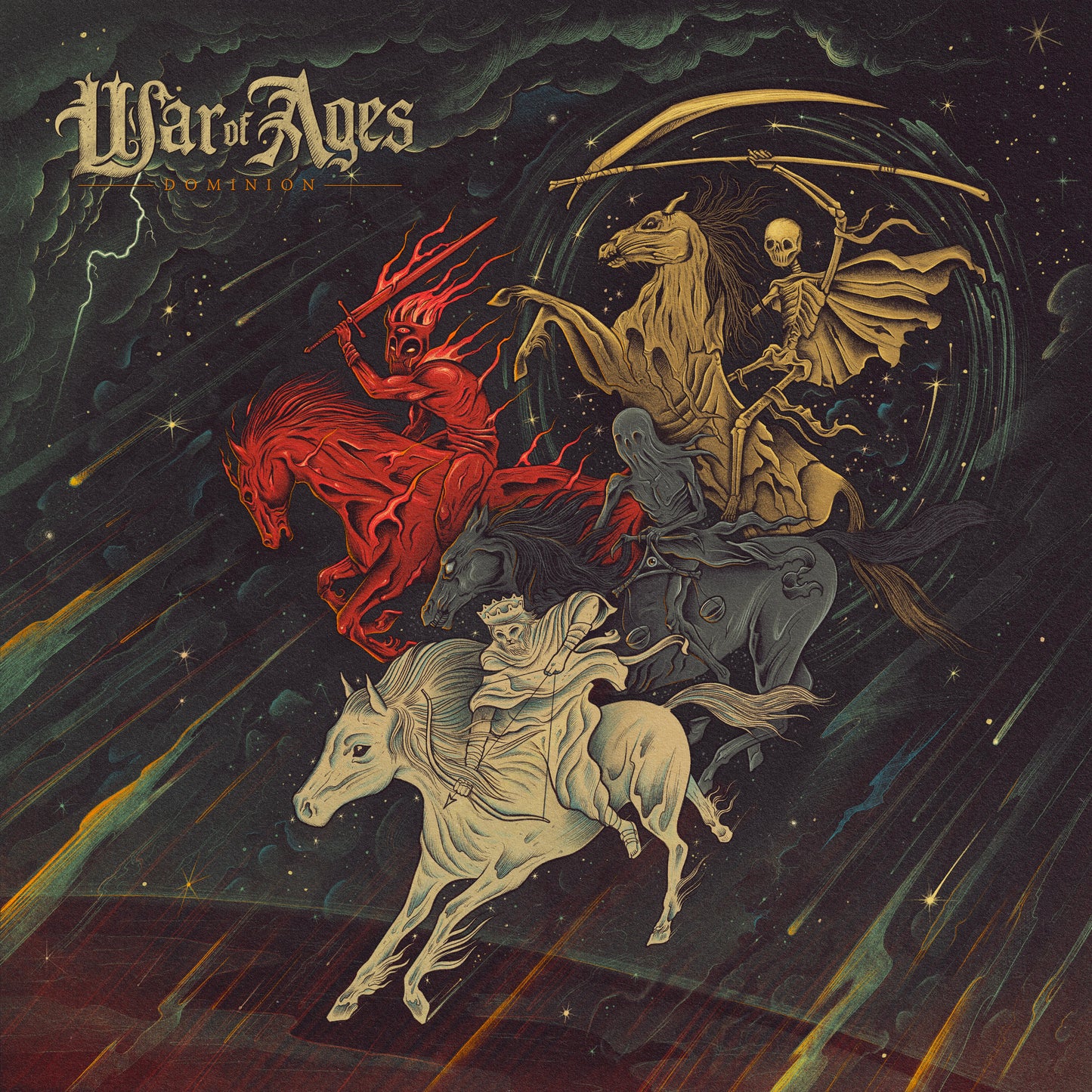 War Of Ages LP - Dominion (Apocalyptic Splatter Vinyl) | Buy Now For 49.99