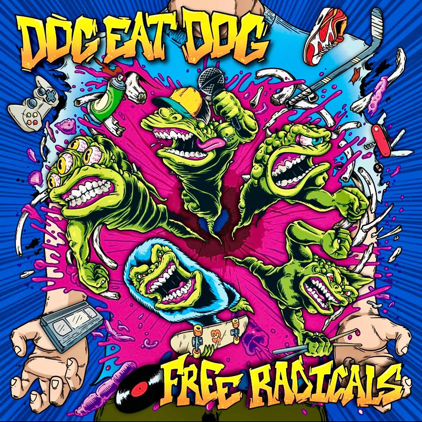Dog Eat Dog LP - Free Radicals (Ltd. Lp/Curacao Vinyl | Buy Now For 59.99