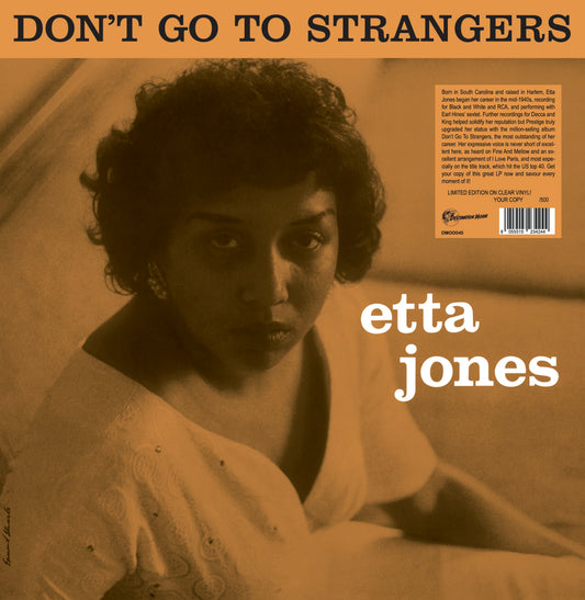 Etta Jones LP - Don'T Go To Strangers (Numbered Edition) (Clear Vinyl)