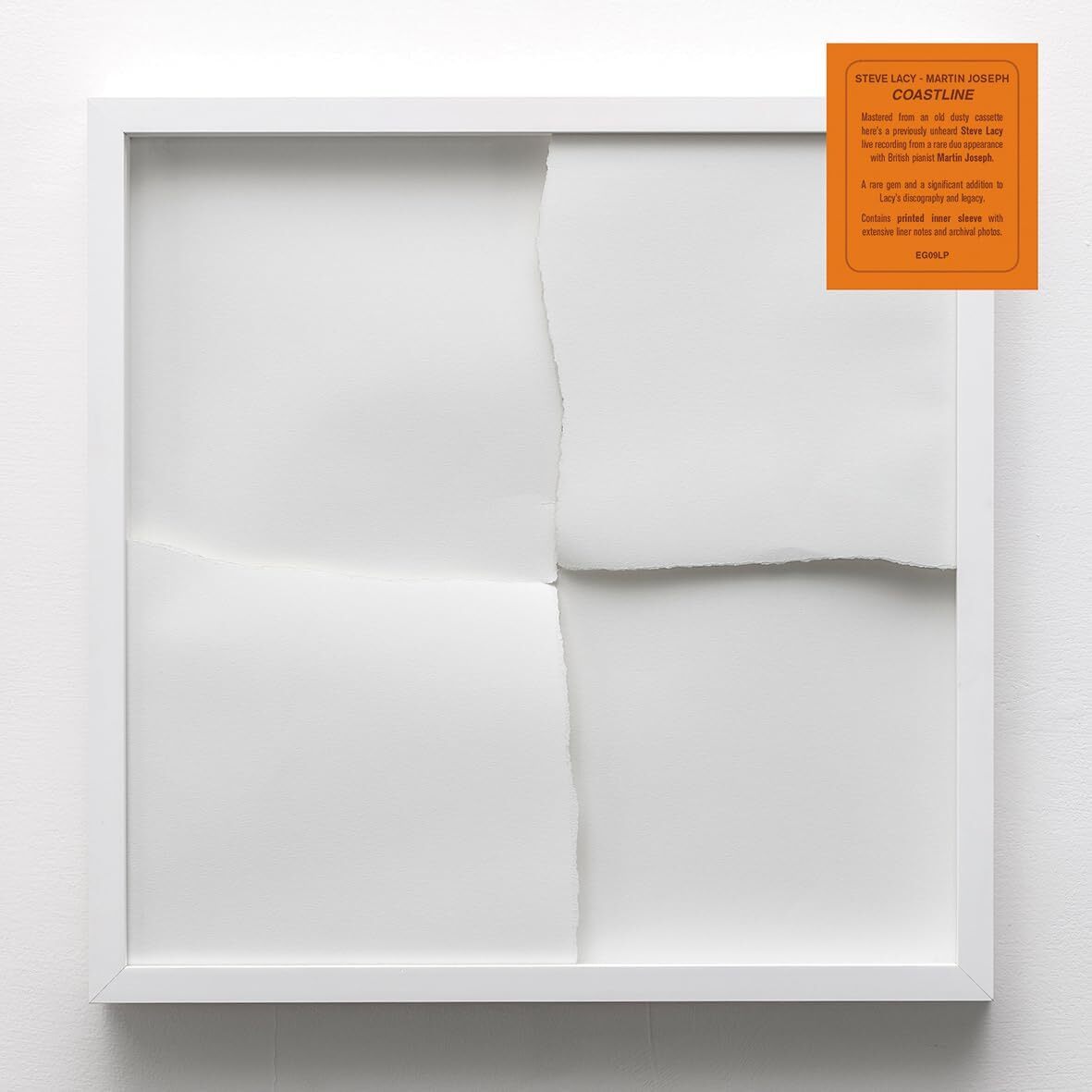 Steve Lacy / Martin Joseph LP - Coastline