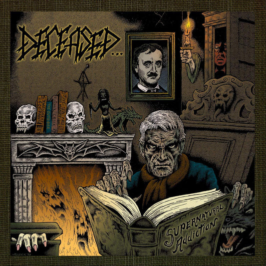 Deceased LP - Supernatual Addiction (Black Vinyl W/ Poster) | Buy Now For 49.99