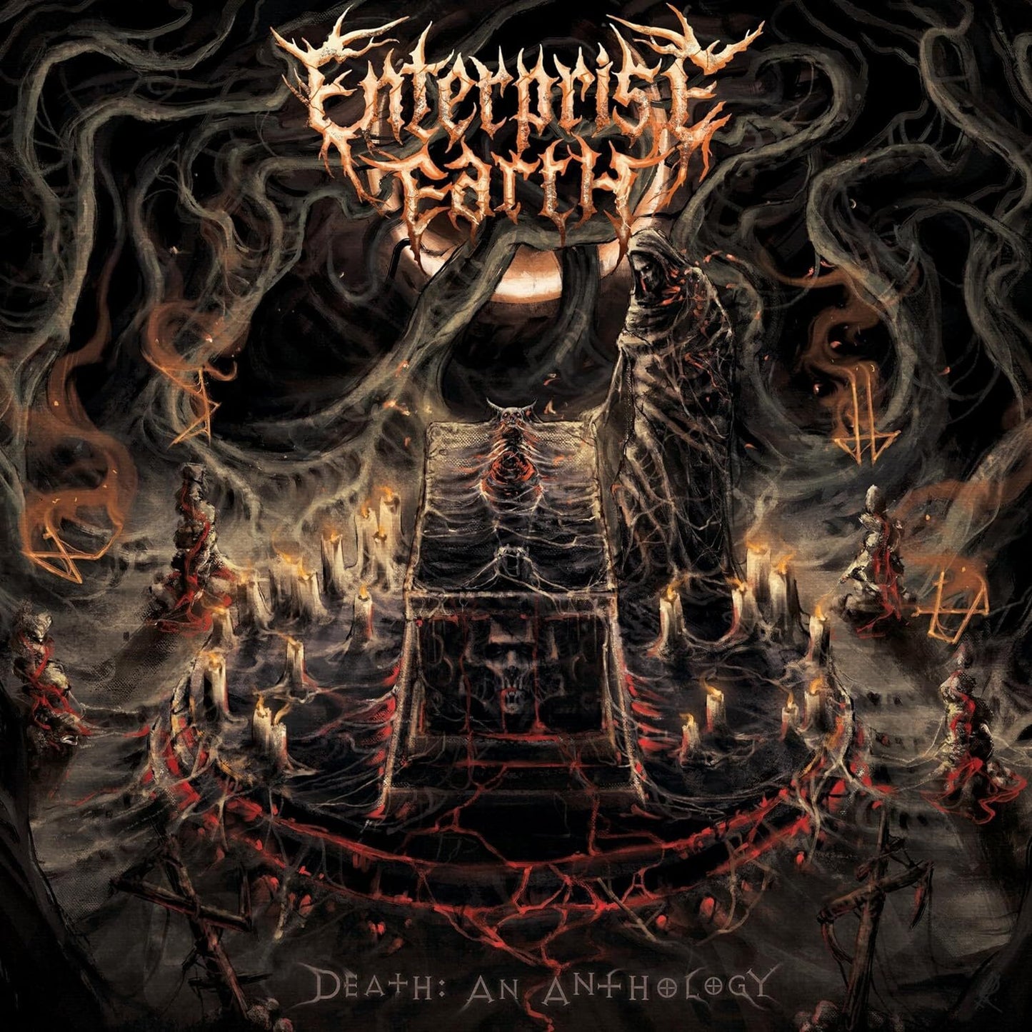 Enterprise Earth LP - Death: An Anthology (2Lp) (Ruby Marble) | Buy Now For 39.99