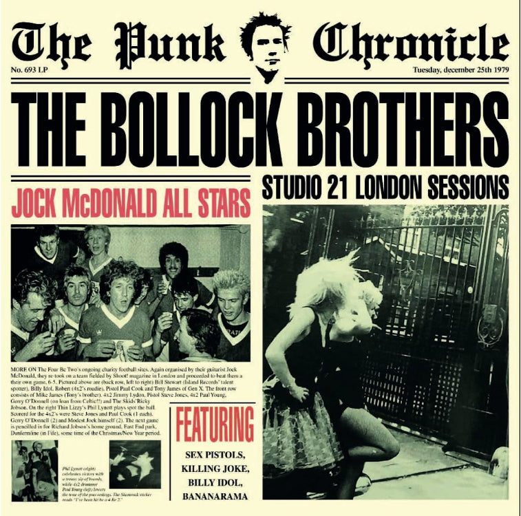 Bollock Brothers LP - 21 Studio Sessions