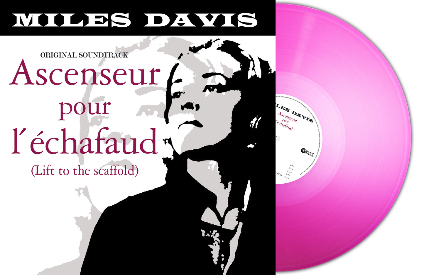 Miles Davis LP - Ascenseur Pour L'Echafaud (Magenta Vinyl)