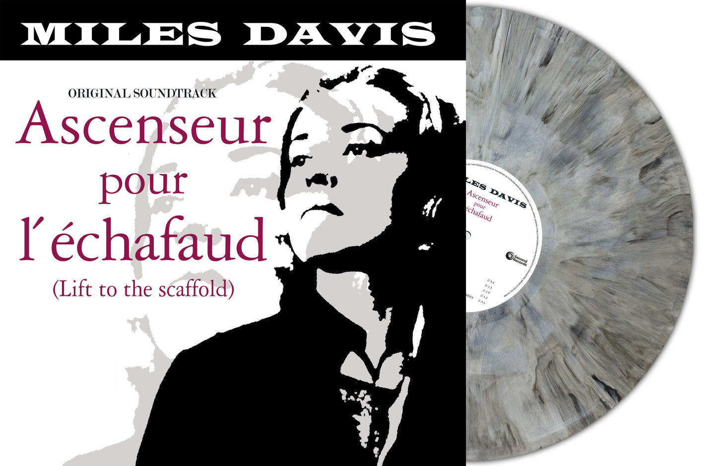 Miles Davis LP - Ascenseur Pour L'Echafaud (Grey Marble Vinyl)