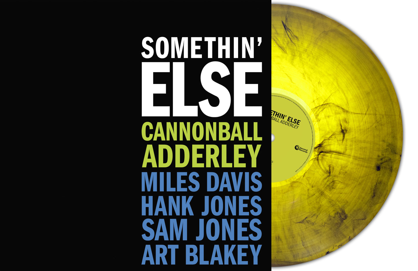 Cannonball Adderley LP - Somethin' Else (Yellow Marble Vinyl)