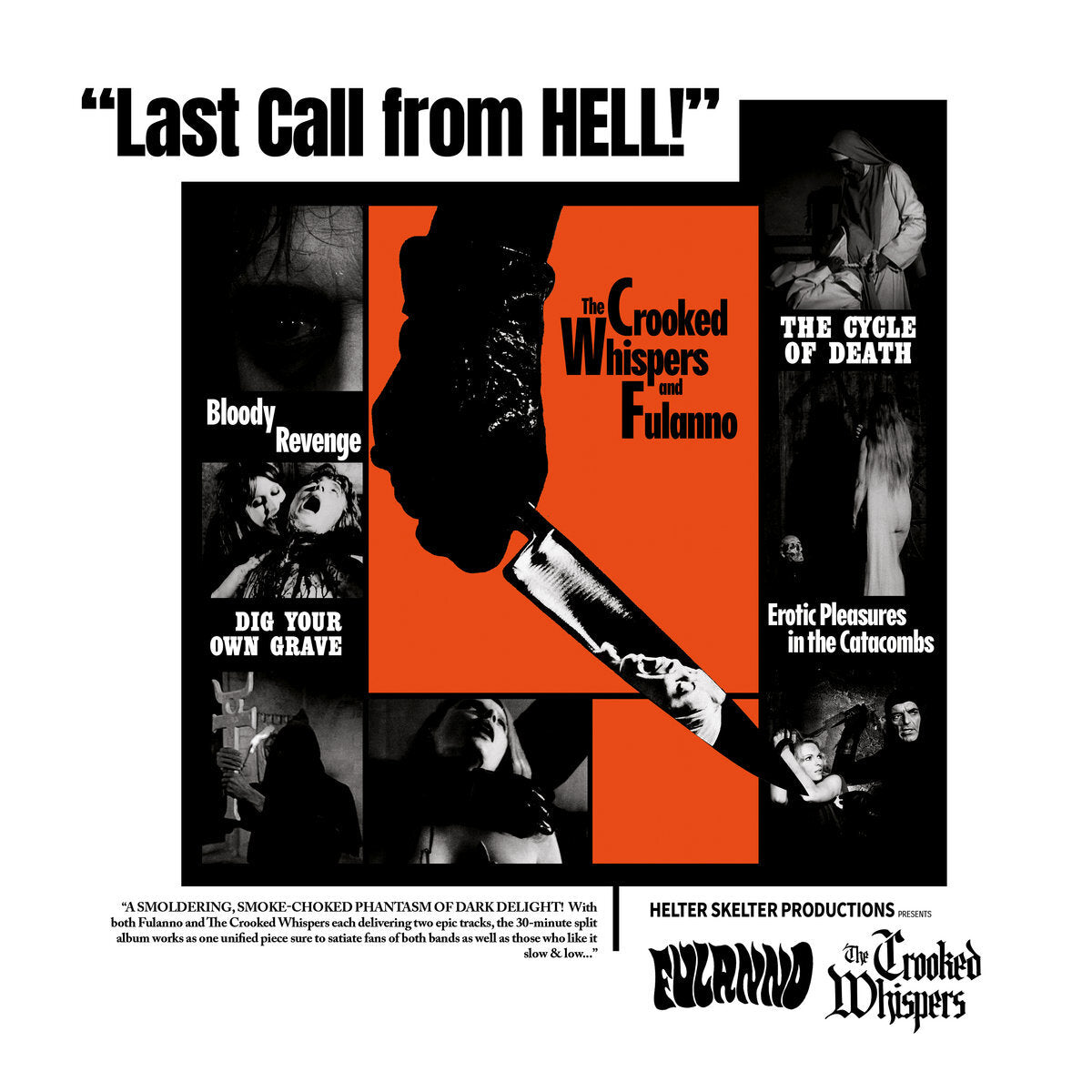 Fulanno / Crooked Whispers, The LP - Last Call From Hell | Buy Now For 44.99