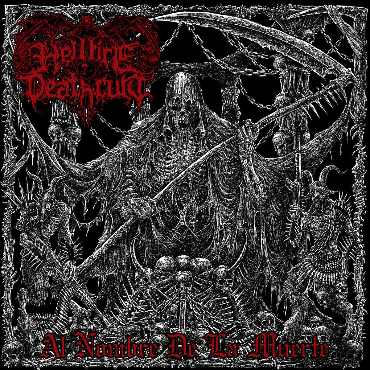 Hellfire Deathcult LP - Al Nombre De La Muerte | Buy Now For 44.99