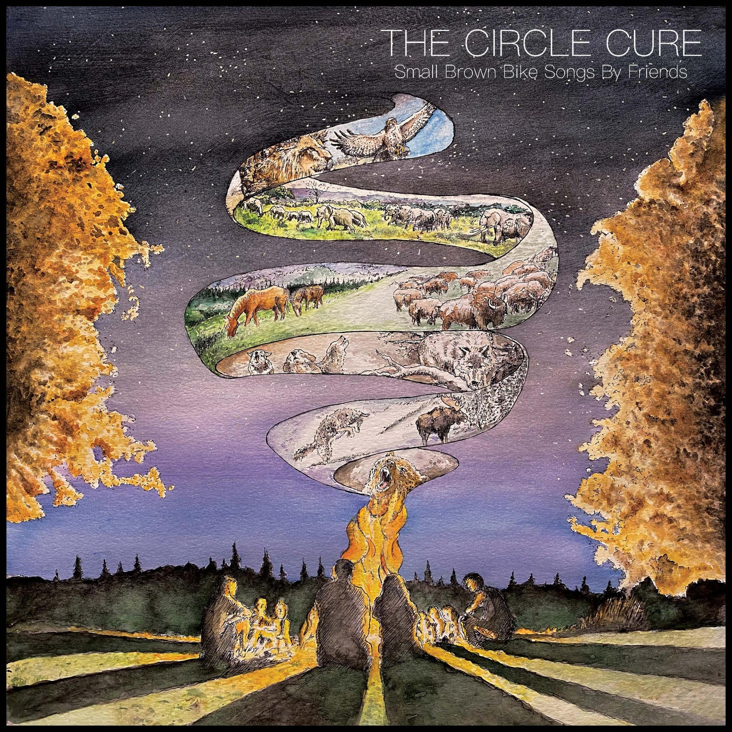 Feature Film LP - The Circle Cure. Small Brown Bike Songs By Friends | Buy Now For 54.99