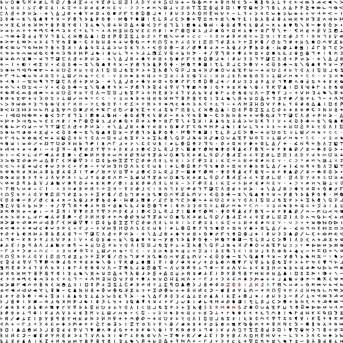Zodiak LP - Sermons Reissue