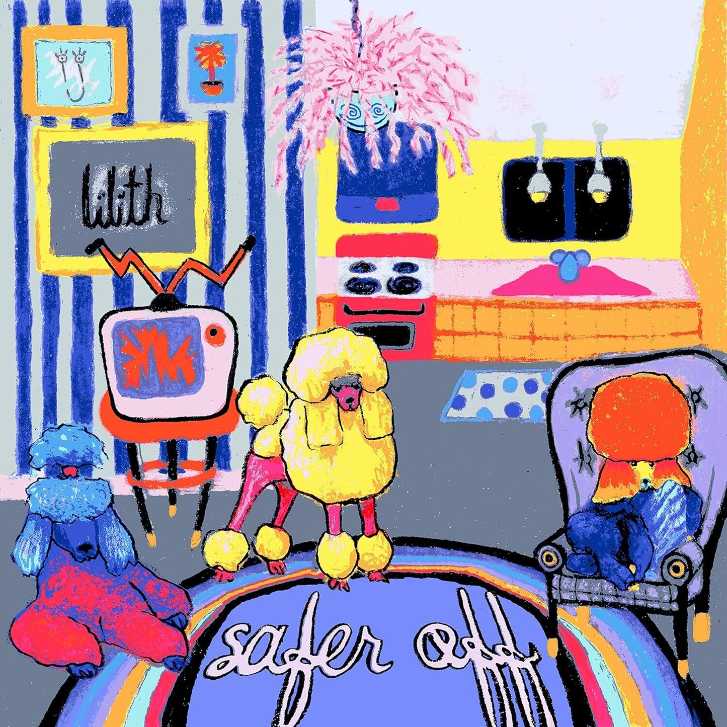 Lilith LP - Safer Off (Pink Splatter Vinyl)