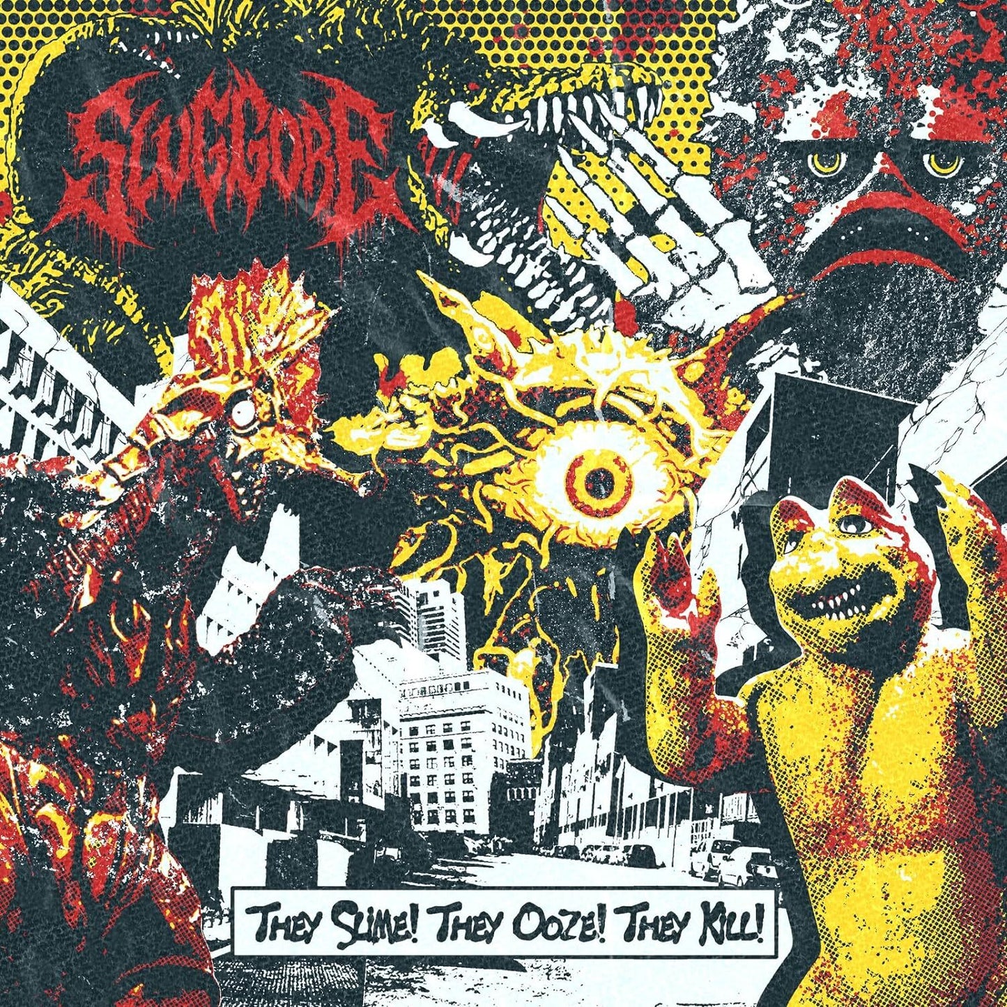 Slug Gore LP - They Slime! They Ooze! They Kill! (Orange Vinyl)