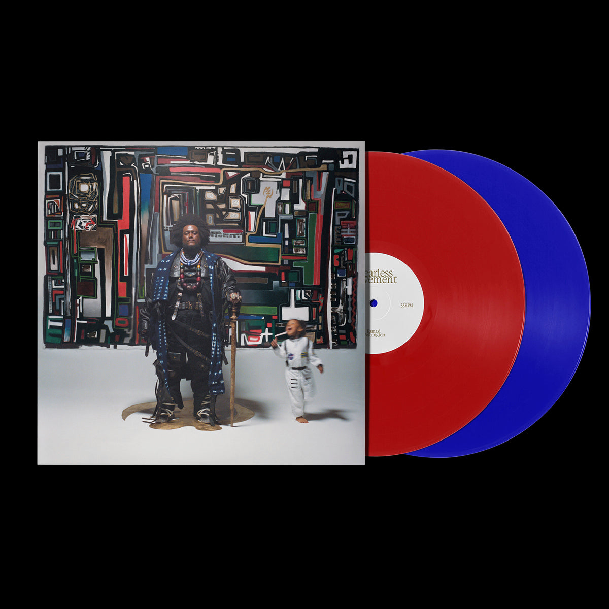 Kamasi Washington LP - Fearless Movement (Red/Blue Vinyl) (Indies)