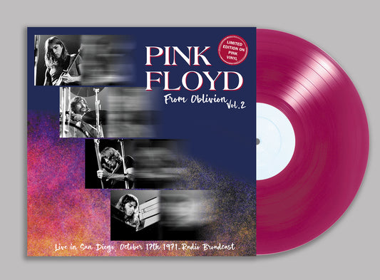 Pink Floyd LP - From Oblivion Vol. 2 - Live In San Diego. October 17Th 1971 (Pink Vinyl)