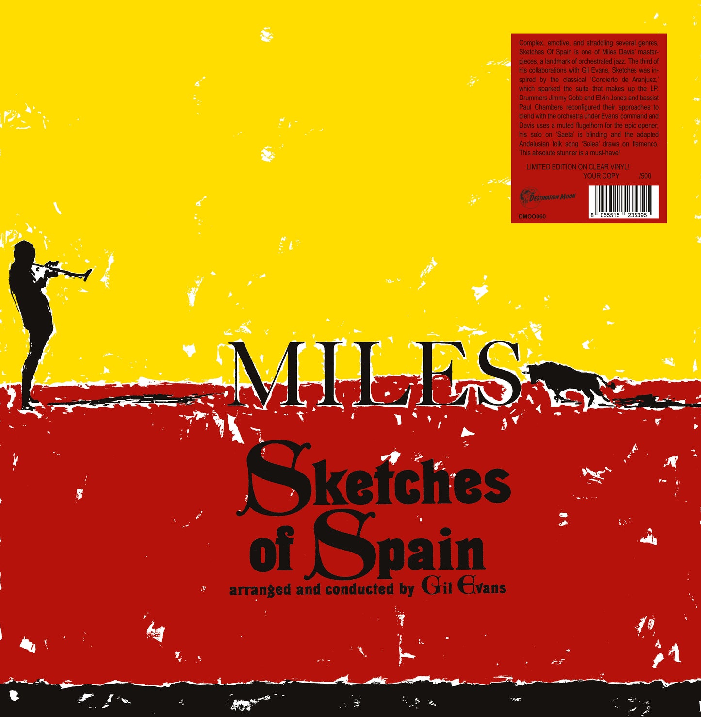 Miles Davis LP - Sketches Of Spain (Numbered Edition) (Clear Vinyl)