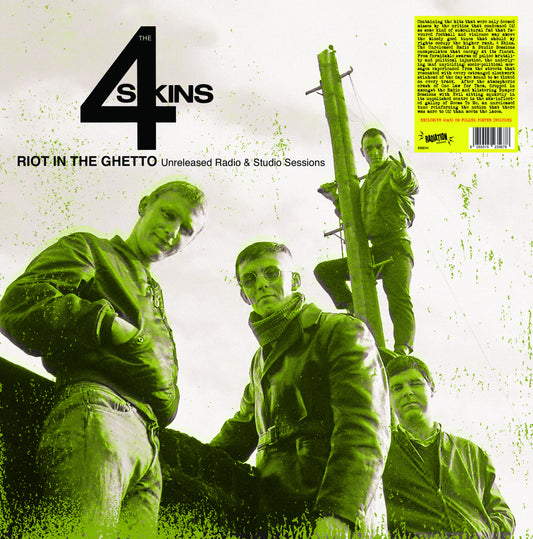 4 Skins LP - Riot In The Ghetto: Unreleased Radio & Studio Sessions