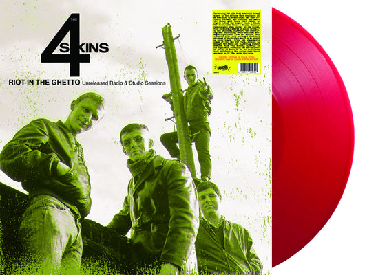 4 Skins LP - Riot In The Ghetto: Unreleased Radio & Studio Sessions (Coloured Vinyl)